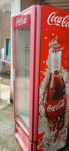 Expositora da Coca-Cola