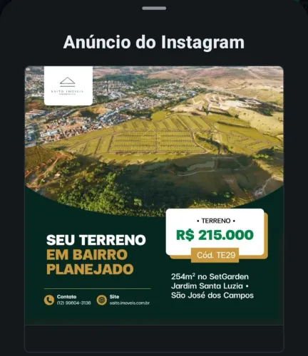 Terreno pronto para construir já quitado/setgarden