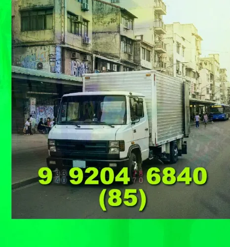 Mudança fácil e rápida! preço bom, ligue já: 85?9?9204?6840 + tiramos suas dúvidas!