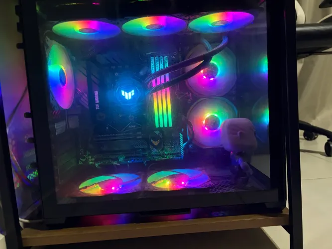 Setup Gamer Completo 32GB Ryzen 5 TUF Gaming + Monitor 27? 180Hz 