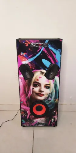 caixa de som Bluetooth cartão SD pendrive Aux bivolt