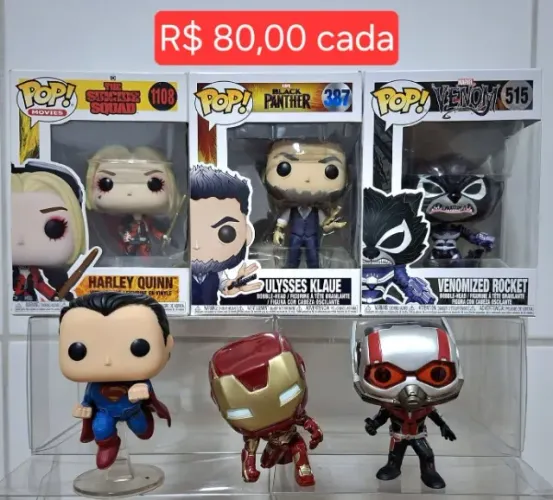 Funko Pop! Marvel e Dc