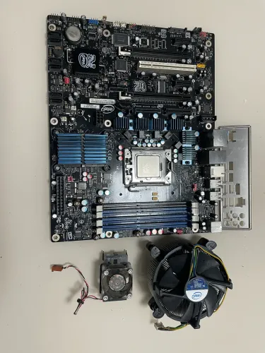 Placa mãe Intel DX58so com processador i7-920