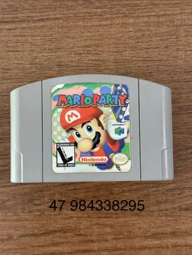 Mário Party 1 Nintendo 64