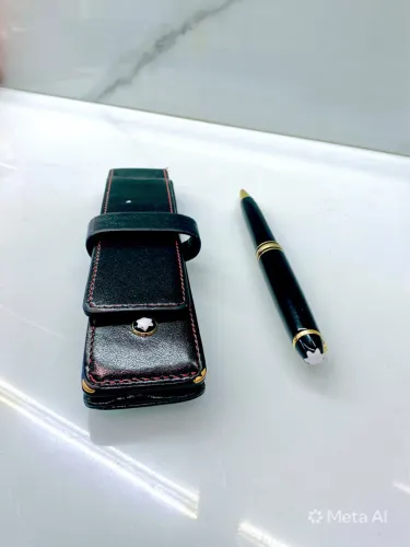 Caneta Montblanc Meisterstück 164 Classique Original + Estojo de Couro