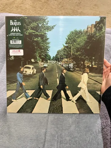 Vinil abbey road Beatles verde limitado