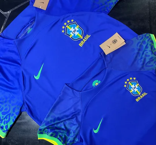 Camisa Brasil Azul