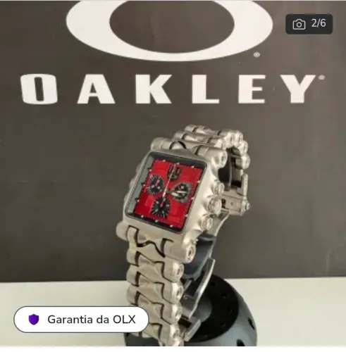 Oakley Minute Machine original Red