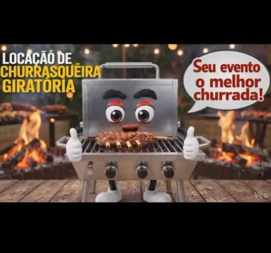 LOCAÇÃO DE CHURRASQUEIRA GIRATORIA 