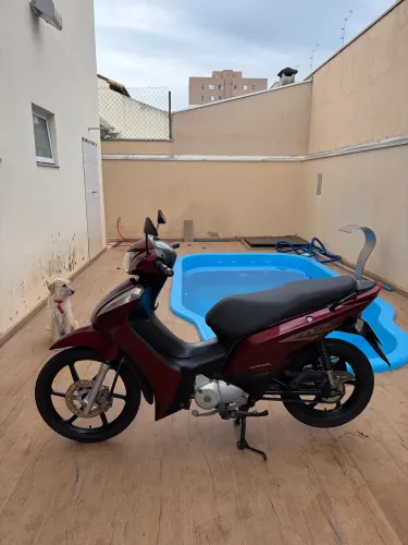 Honda Biz EX partida elétrica, freio a disco flex impecável!