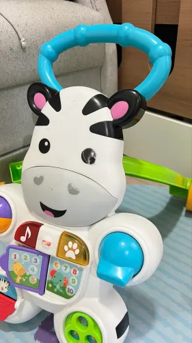 Brinquedo Apoiador Zebra Aprenda Comigo da Fisher-Price