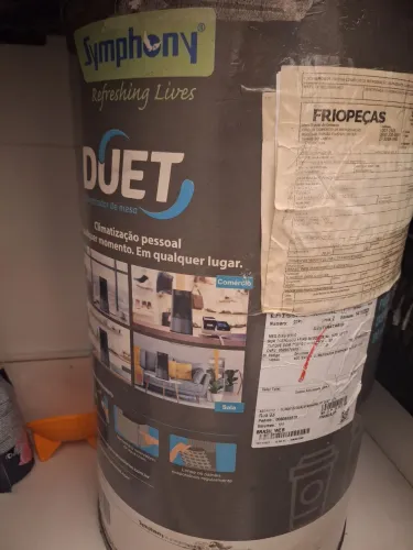 Climatizador De Ar Symphony Duet Preto 