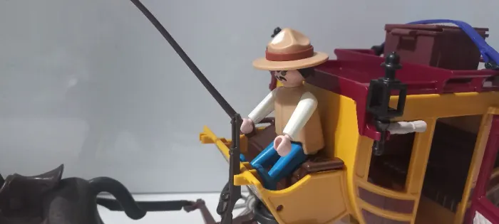 Playmobil Geabra Western Diligência carruagem (velho oeste faroeste)