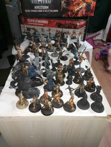 Warhammer Sigmar Stormcast eternals skaventide/dominion tudo plástico