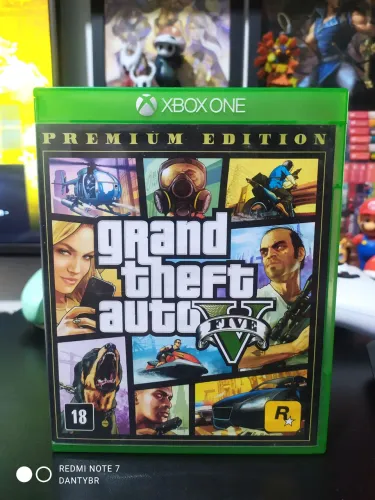 Gta 5 - Premium Edition - Xbox one - Completo com Mapa