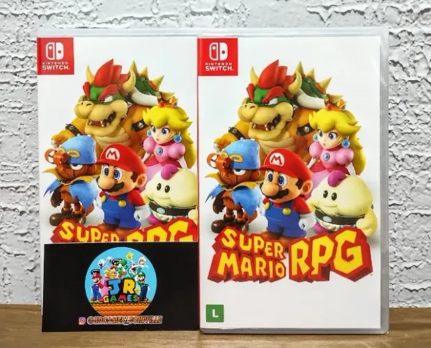 Super Mario RPG Switch Lacrado (Aceitamos seu jogo usado com pagamento)