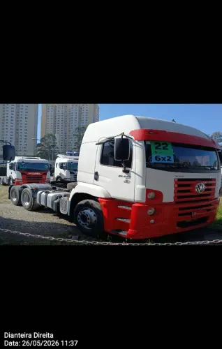 Volkswagen 25.420 Constellation 6x2 2p (Diesel)(E5) 2021/2022 Vamos Seminovos Jacu Pêssego