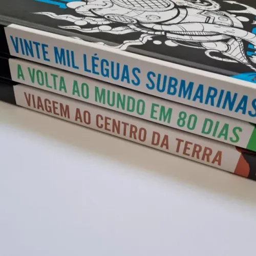 Viagens Inesquecíveis de Júlio Verne - Centro da Terra, Vinte Mil Léguas e Volta ao Mundo