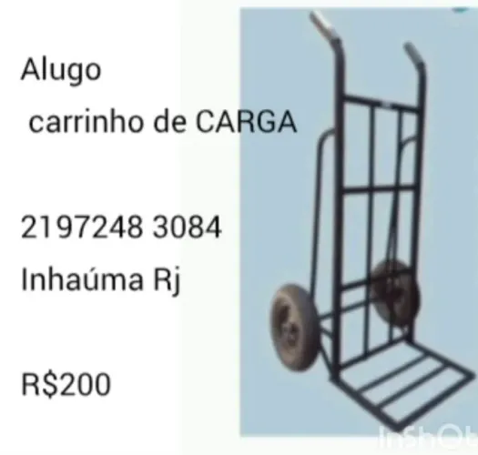 Alugo carrinho