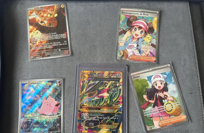 Lote de cartas pokemon
