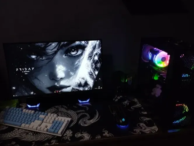 Pc gamer completo E5-2640 v3 + RX6600 8GB + 16GB 3200MHz