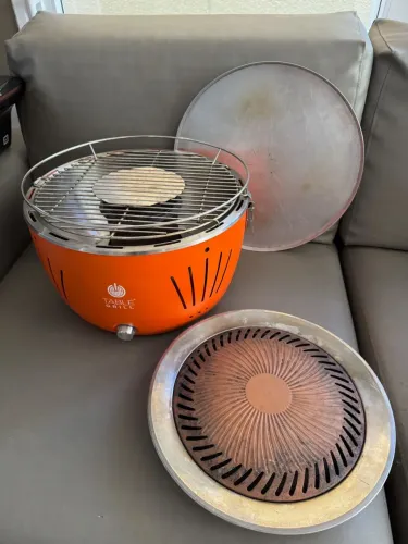 CHURRASQUEIRA DE MESA PORTÁTIL (TABLE GRILL)