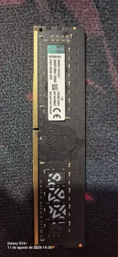 memória RAM Kingston ValueRAM 8 GB DDR4 2666 MHz KVR26N19S8/8