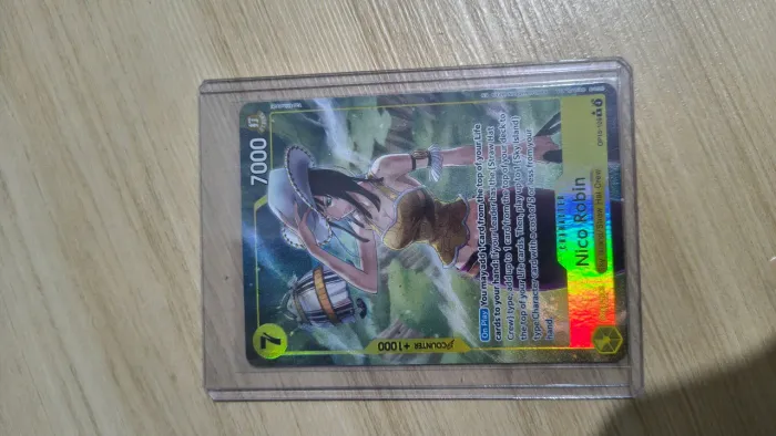 Nico Robin carta one Piece TCG