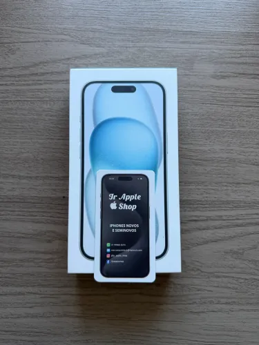 iPhone 15 novo na garantia vendo ou troco.