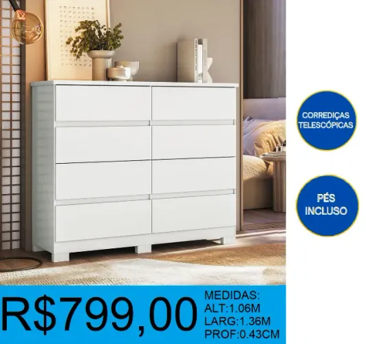 COMODA - LANÇAMENTO - COMPRE HOJE E RECEBA EM ATÉ 72 HORAS 