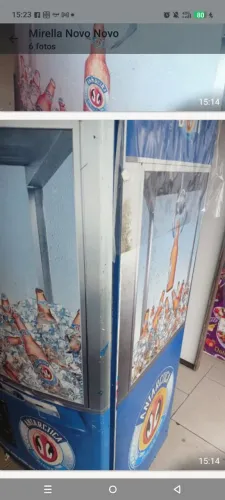 Vendo freezer excelente estado gelando muito 1.300