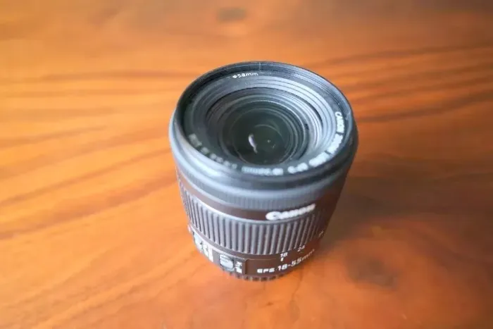18-55mm Stm foco silencioso, lente do kit canon, só falo no whats, não falo no olx