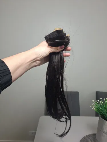 Mega hair fita adesiva cabelo Humano