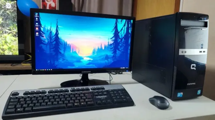 Pc Compaq Core i5 8GB HD 500GB com Monitor
