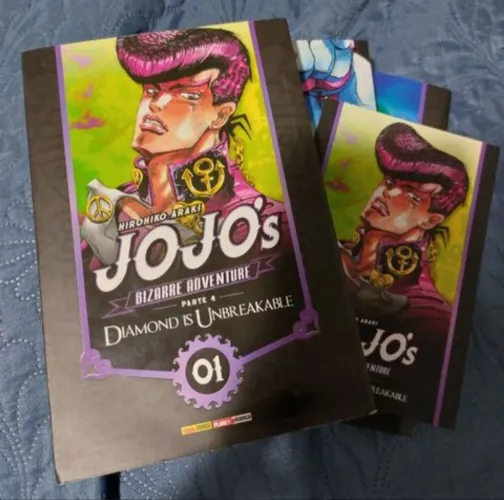mangá jojos bizarre adventure  parte 4: diamond is unbreakable