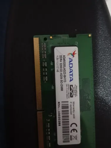 Memória RAM DDR4 4GB Notebook 