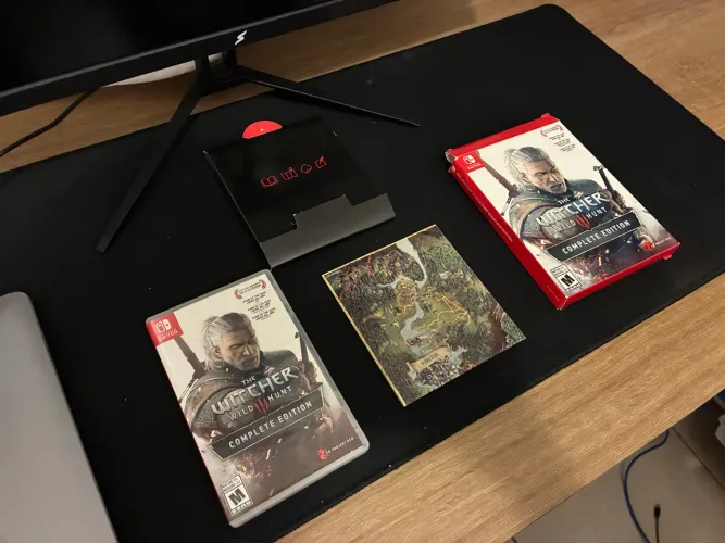 The Witcher edição completa com mapa - Nintendo switch