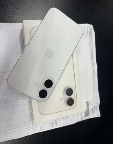 iPhone 16 128 g caixa e nota novo