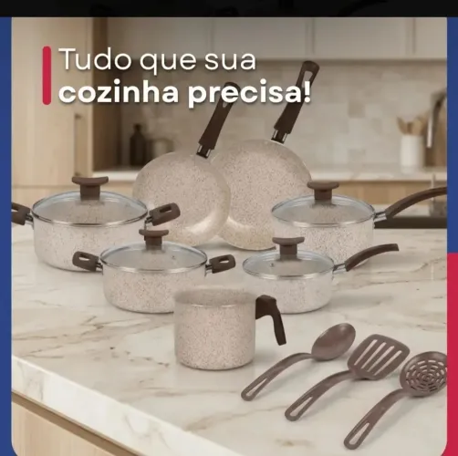 Jogo de panela! Novooo