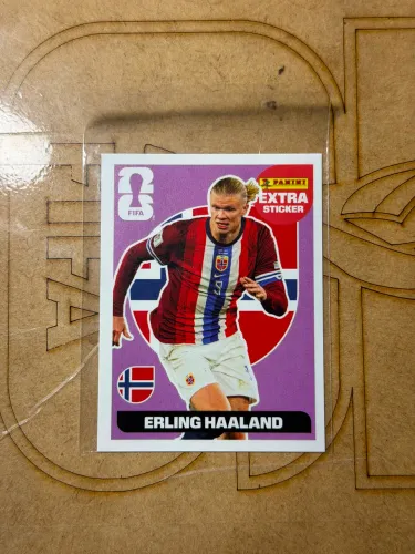 Figurinha Extra Sticker Haaland Regular