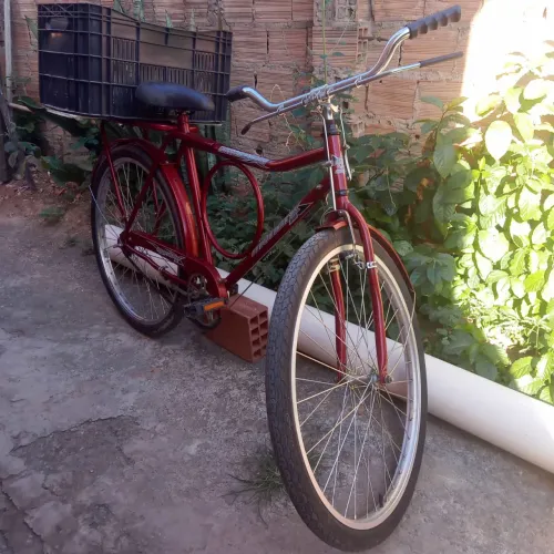 Bicicleta monark usada só 2 vezes