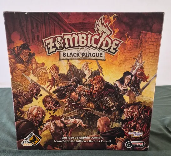 Zombicide Black Plague (Com Insert) - Jogo de Tabuleiro/RPG