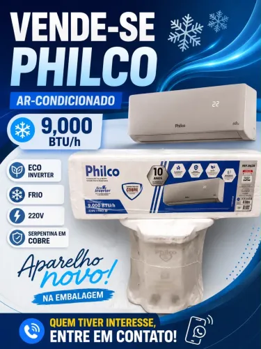 Ar-Condicionador 9.000Btu Philco [ NOVO ]