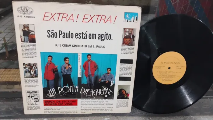 Vinil Extra ! Extra ! São Paulo está em agito - Na ponta da Agullha