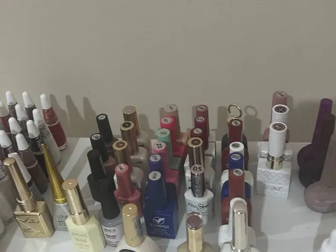 Itens para manicure e pedicure