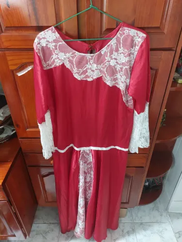 Vestido longo Vermelho- Tamanho GG