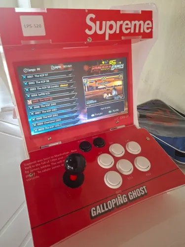 Fliperama arcade tela duplo