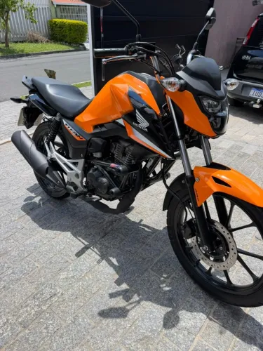 Moto Honda CG160 TITAN FLEXONE 2025/2025 Laranja ZERO