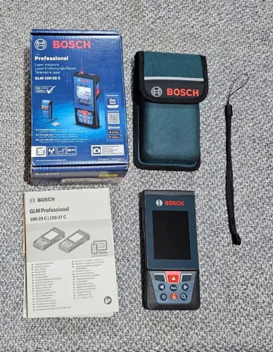 Trena laser bosch 100 25 c analiso proposta