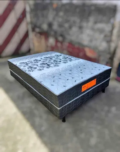 Cama box Casal Espuma PROMOÇÃO 